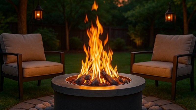 You are currently viewing Propane Fire Pits: Safe & Stylish Outdoor Heat