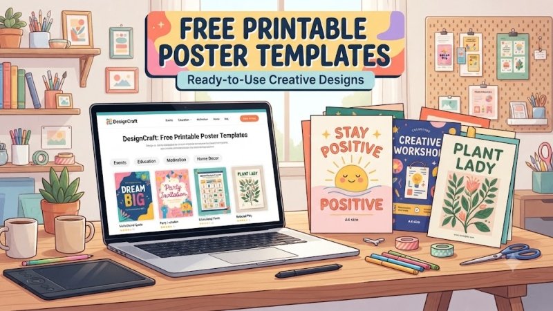 Free Printable Poster Templates