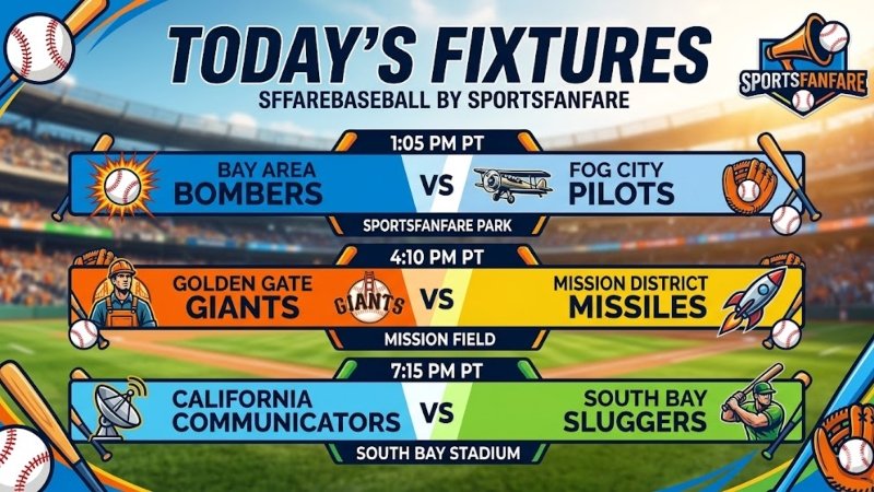fixtures today sffarebaseball by sportsfanfare