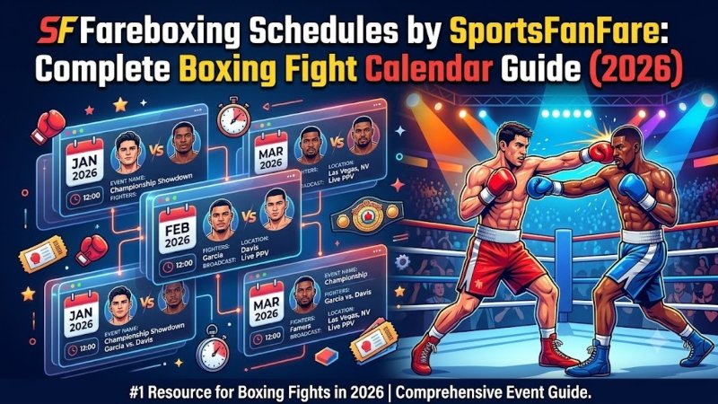 sffareboxing schedules by sportsfanfare