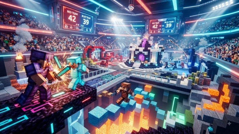 Minecraft PlayBattleSquare